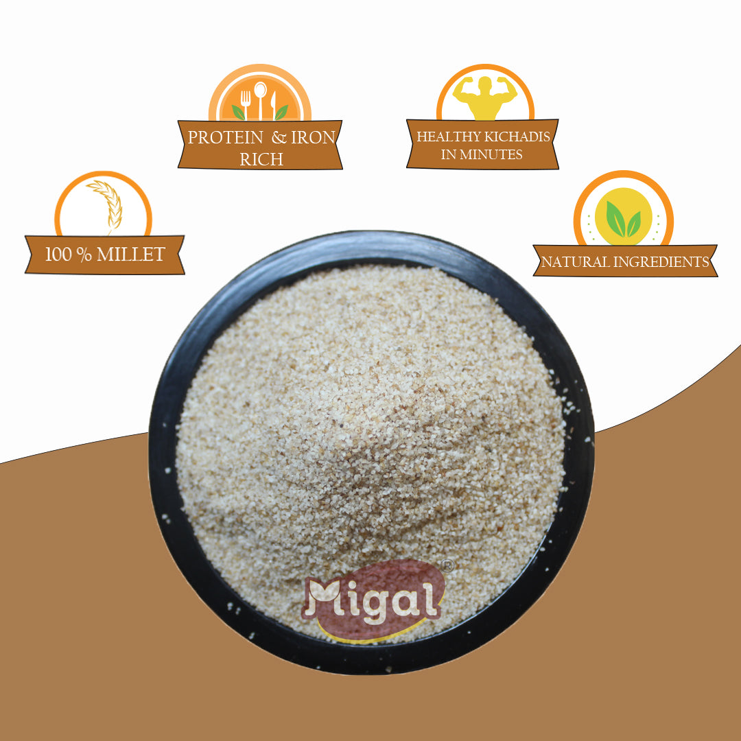 Little Millet Rava - 400g – Migal Foods