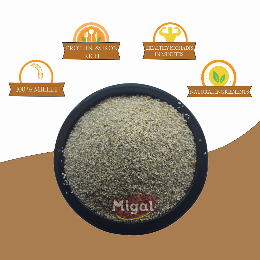 Pearl Millet Rava - 400g – Migal Foods